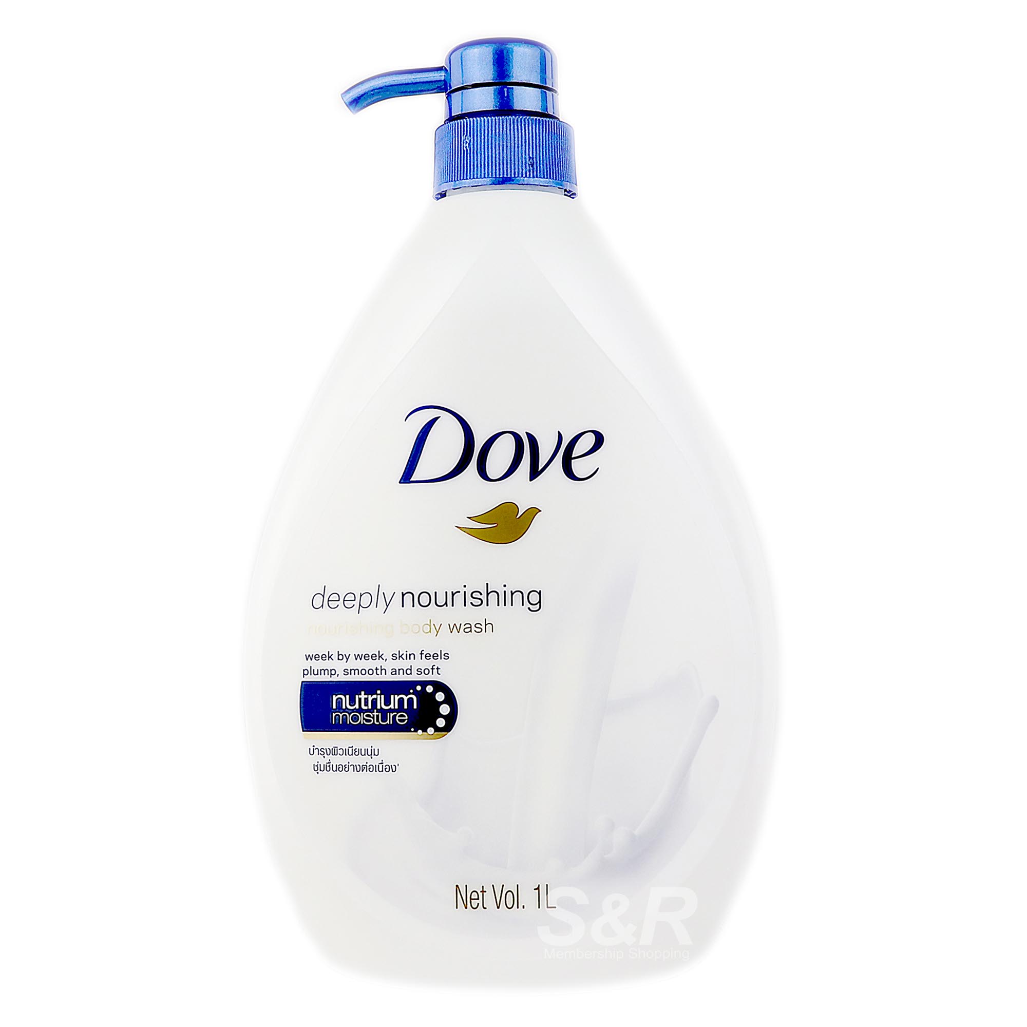 Dove Deeply Nourishing Body Wash 1L Dove Deeply Nourishing Body Wash 1L